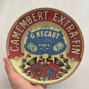 Camembert Extra-Fin Decorative Plate